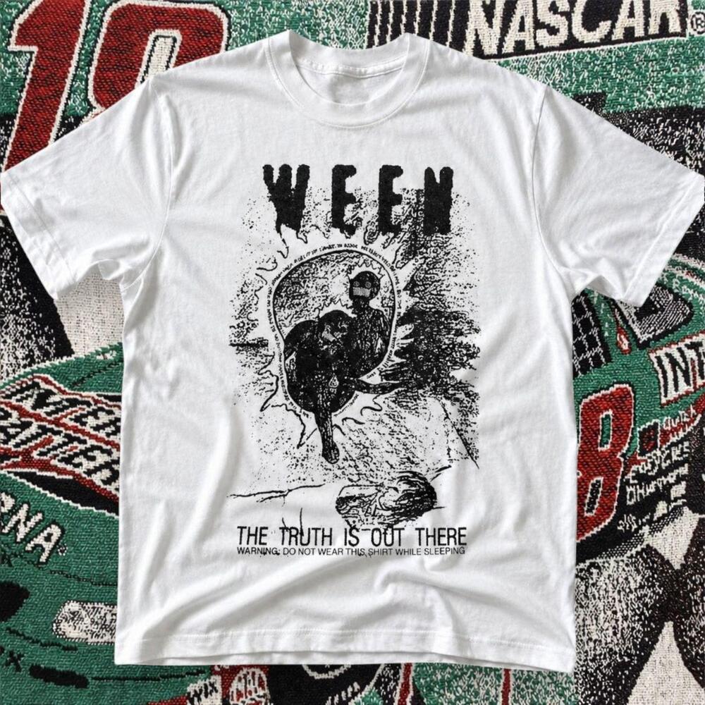 Ween The Truth Is Out There Graphic Tee White Unisex